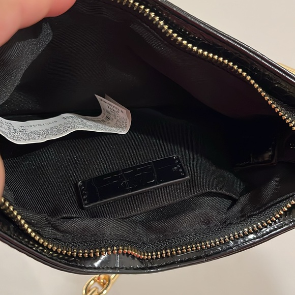 Zara Croc Embossed Handbag - Picture 6 of 9